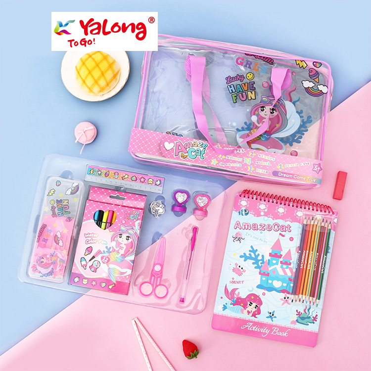 Set de Papelería con Bolso de PVC para Oficina y Escuela image 5