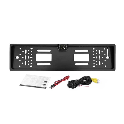 Vehicle camera – Vision - european-license-plate-frame-4led-light-ccd