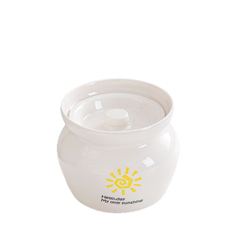 Olla de olla de barro guisada en agua, olla de estofado para una persona, olla de sopa con tapa, snacks de Shaxian, olla de sopa hirviendo de cerámica, venta directa de fábrica