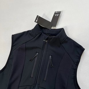 O @ KLEY VEST functional outdoor machete stitching zipper pocket stand collar fleece-lined waistcoat sleeveless coat tide