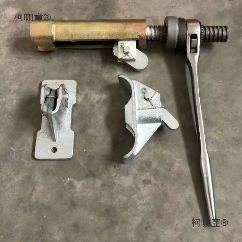 卡拉紧器蝴蝶扣配件钢筋德国穿墙扣进口拉紧器建筑螺平板新麦太保