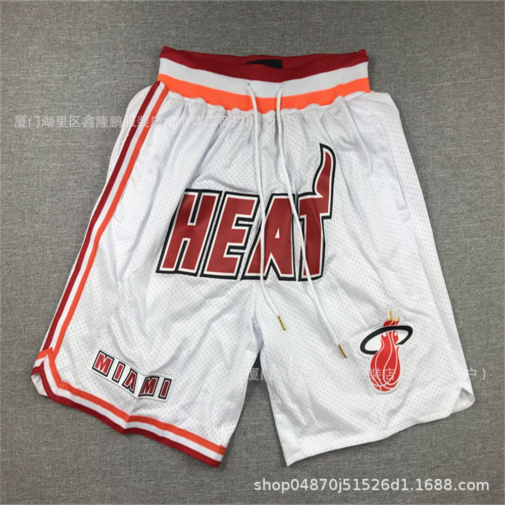 Американские карманные штаны Timberwolves NFL Lakers Clippers Bucks Heat Magic Mavericks Celtics Гортензиевые штаны