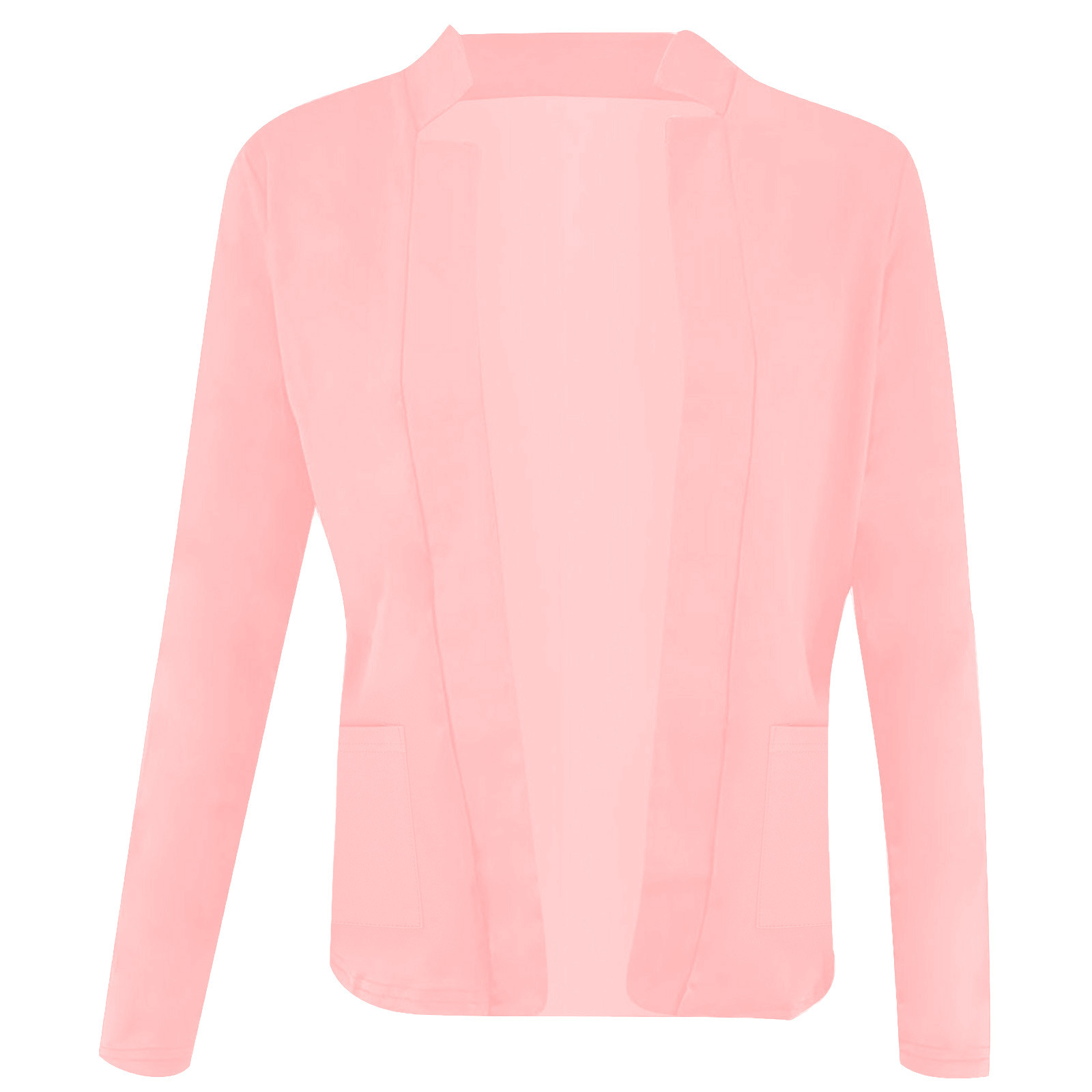 Casual Professional Blazer Jacket For Women In Solid Colour_voghion.com