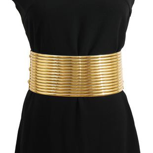 Cross-border new fashion elastic decoration dress elastic waist seal women's all-match European and American Belt Halloween accessories