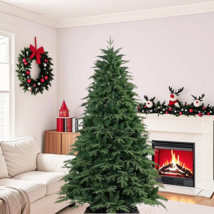 Amazon Cross-Border Encryption Christmas Tree Pe Mixed Pvc Artificial Tree Christmas Decorations Holiday Spot Wholesale