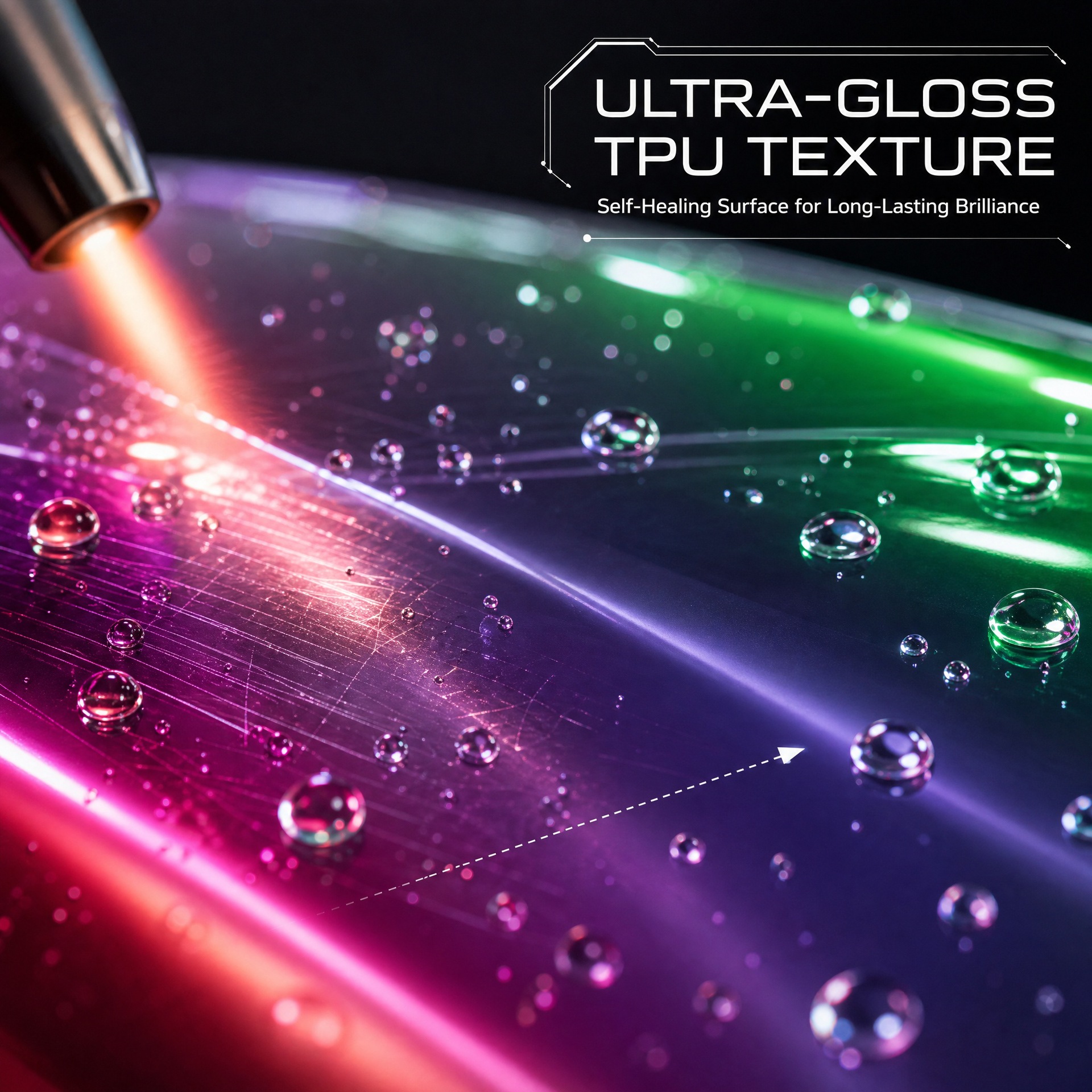 Colorful Paint Protection Film Tpu Color-Changing Film Car Wrap That Doesn'T Peel Off and Leaves No Residue Ppf Full Body Color-Changing Film