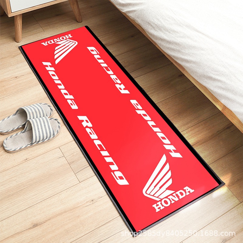 Cross-Border Dropshipping Crystal Velvet Motorcycle Enthusiast Bedside Blanket Stain-Resistant Display Mat Ready-Made Factory Direct Delivery
