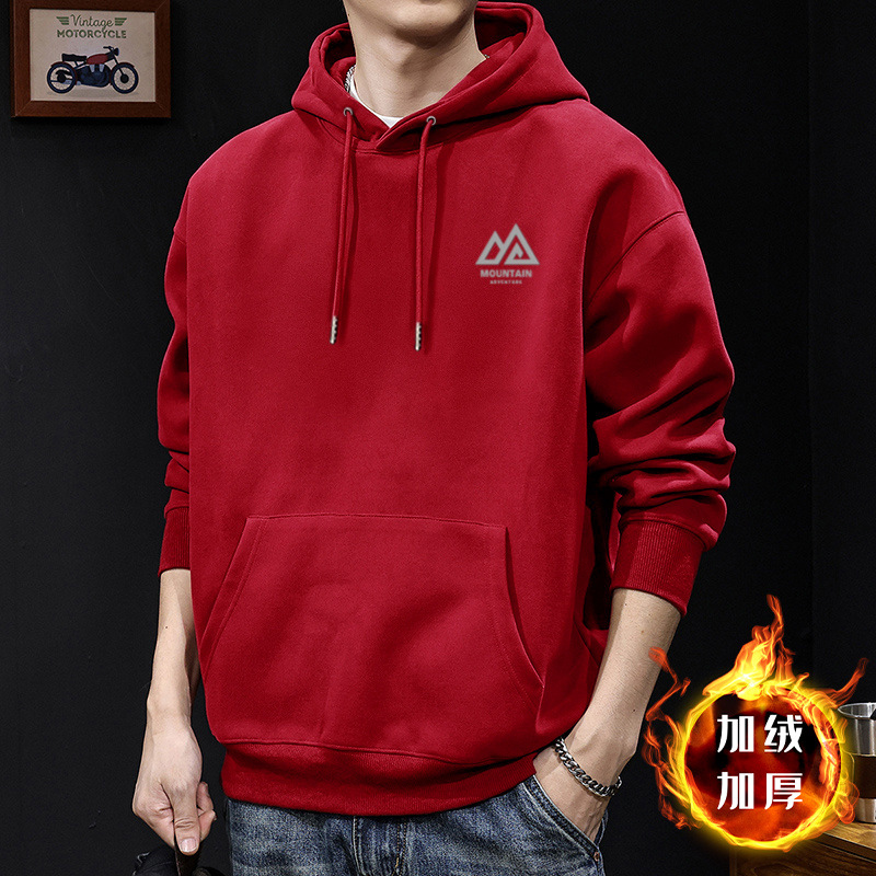 Chaqueta encapuchada masculina primavera y otoño marca de moda americana chaqueta de peso retrogrado chaqueta de pareja casual suelta camisa con sombrero de manga larga