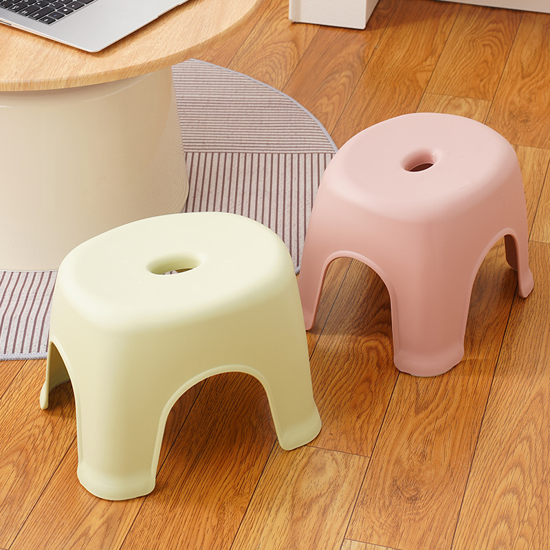 成人矮凳换鞋儿童浴室小板凳家用塑料椅洗澡马桶凳椅子小凳子批发