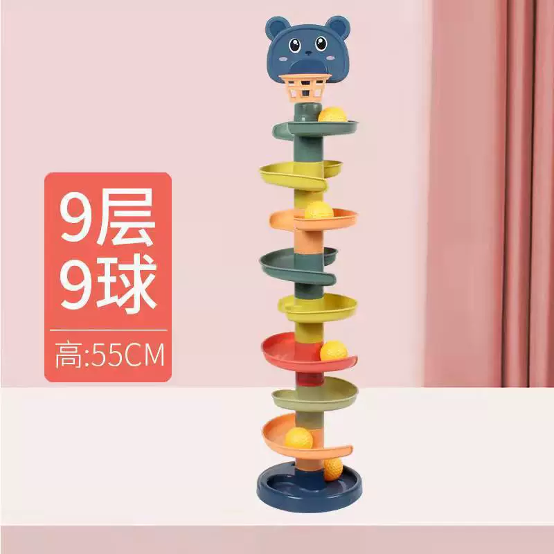 Jenga с рельсами, игрушка, 0–3 лет, раннее образование