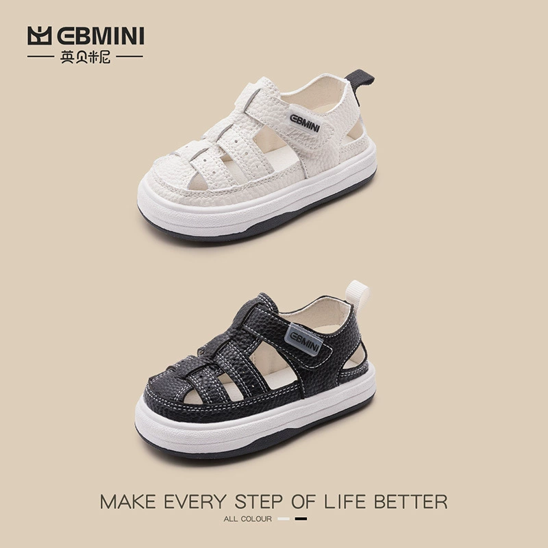 Summer sandals, детская дышащая обувь с липучкой для раннего возраста