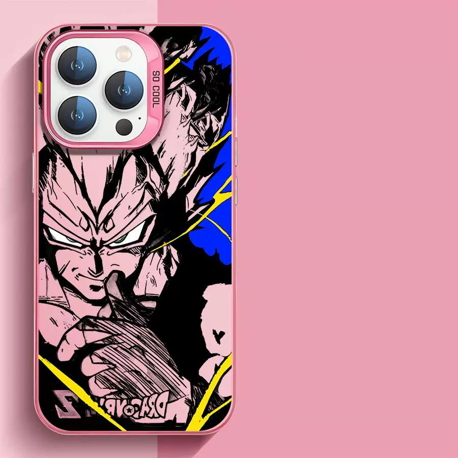 Dragon Ball, яблоко, iPhone16, мультяшный совместимый чехол, iPhone15 Pro, стиль высшего качества