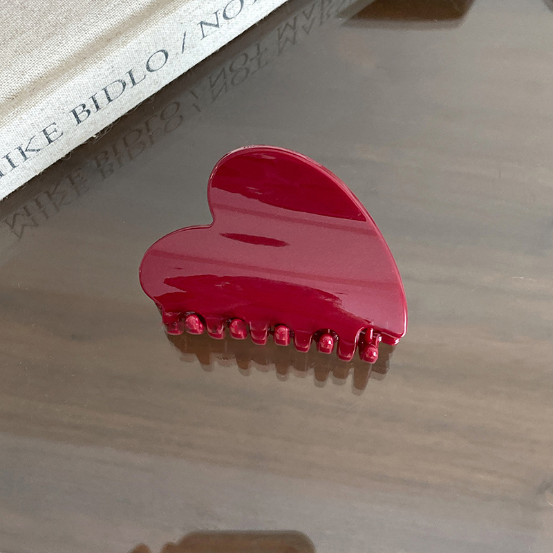 Bordeaux haarclip voor dames elegante haarklem_voghion.com