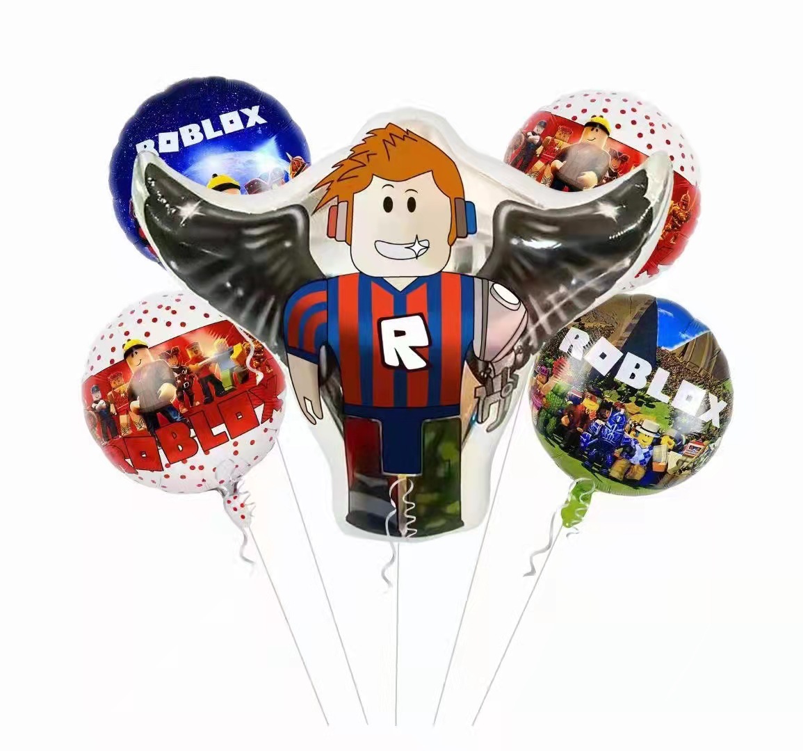 Cartoon My World Aluminum Foil Balloon Cross-border Roblox Game Theme Decorative Toy for Children, Wholesale Balloons