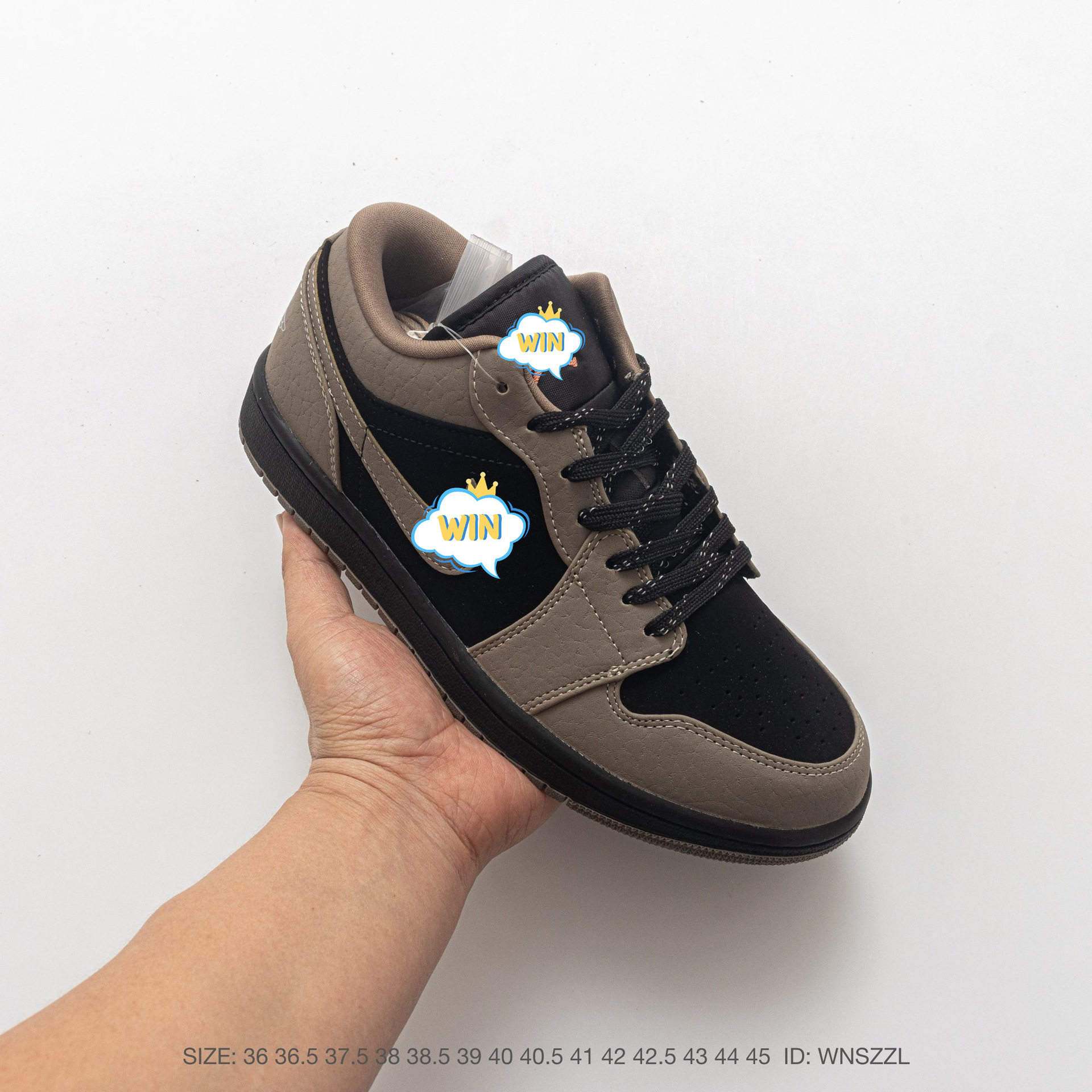 NK AJ1, a retro-style, low-top, casual, and sporty basketball shoe, available in unisex designs, perfect for everyday wear