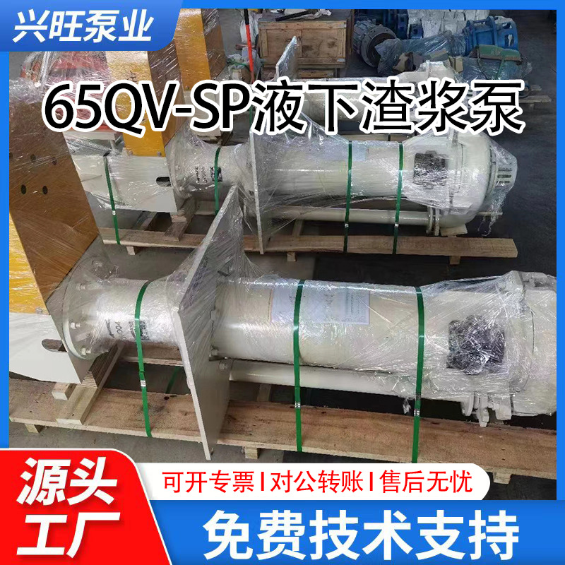 厂家直供65QV-SP液下渣浆泵大流量高效排污泵污水泵节能高效
