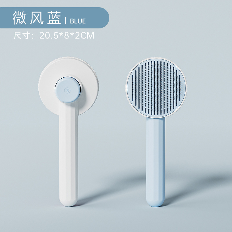 Oído de gato cabeza de oso gato peine nueva mascota gato peine flotante aguja de pelo peine suave gato fábrica de pelo en stock al por mayor