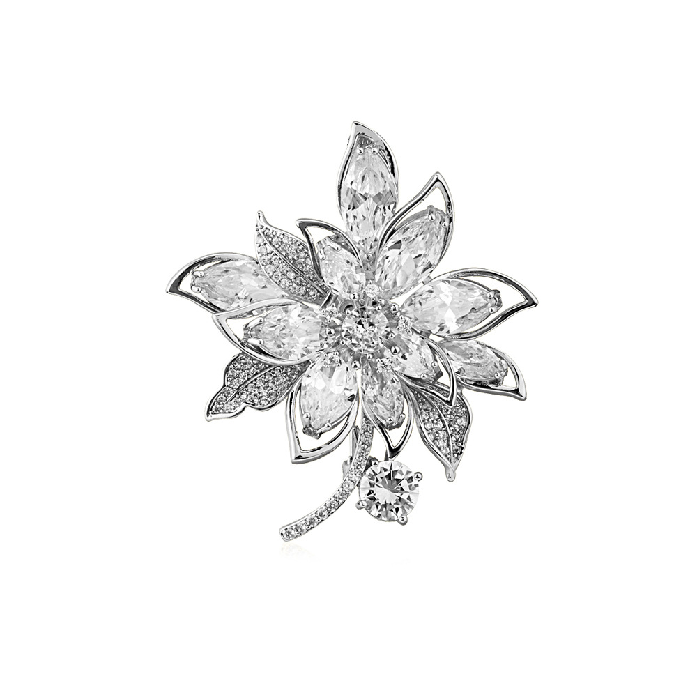 Oversized emalj blomma statement armband för kvinnor boho stil_voghion.com