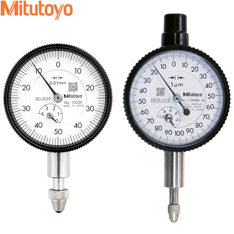 三丰1911AB-10小表盘百分表1003A小指示表1109A-10小型千分表1044