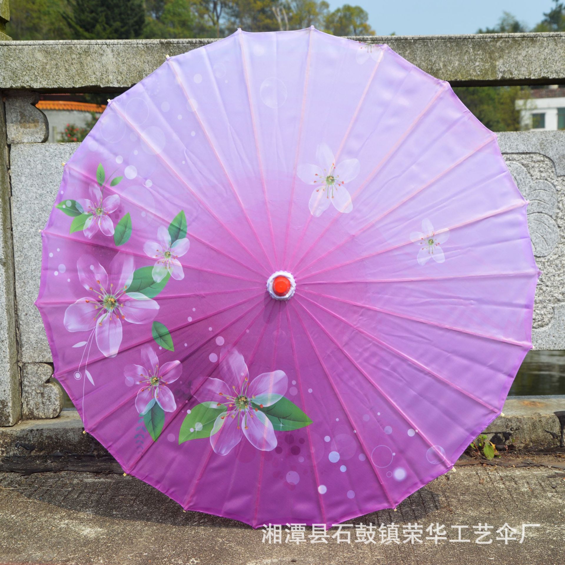 Directo de fábrica paraguas de papel aceitado techo paraguas decorativo femenino hecho a mano estilo antiguo danza hanfu paraguas de seda de estilo chino lote