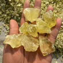 天然黄水晶原石扩香石香薰石家居办公摆件水晶装饰批发珠料球料