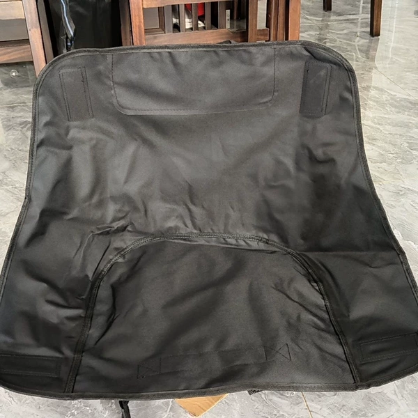 Topstitch Moon Chair Black