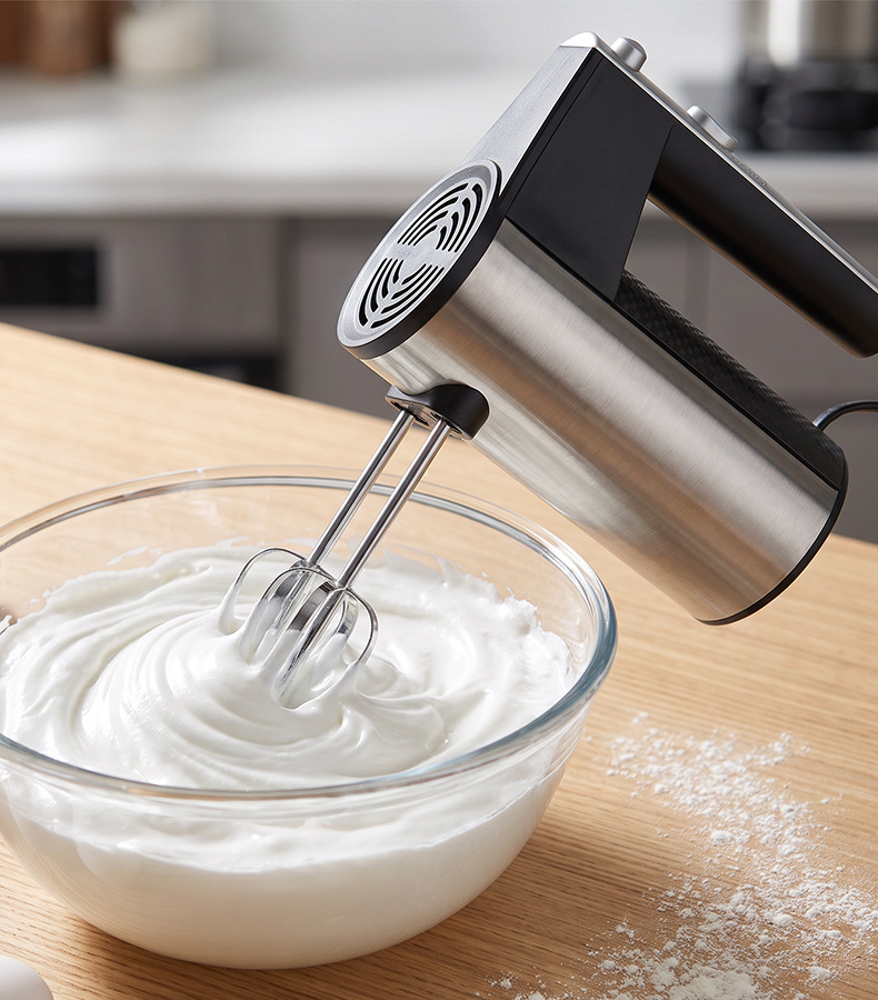 Cross-border Electric Egg Beater Hand-held Mixer Cream Egg White Whipping Machine Portable Baking Mixer Wholesale