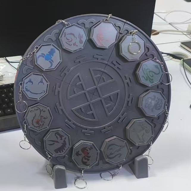 成龙历险记键帽十二生肖符发光动漫周边模型摆件玩具钥匙扣挂件|undefined