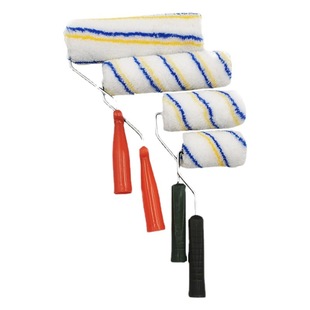Fine wool roller brush latex paint roller brush paint roller thumb brush 4 inch 6 inch 9 inch cotton thread roller brush