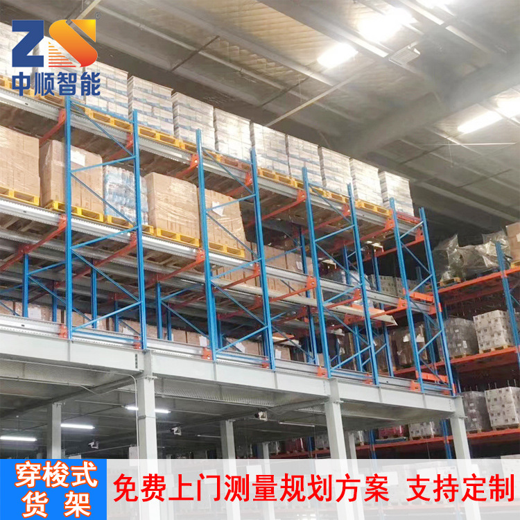 惠州货架厂生产智能穿梭式高位立体货架冷库多层高密度存储