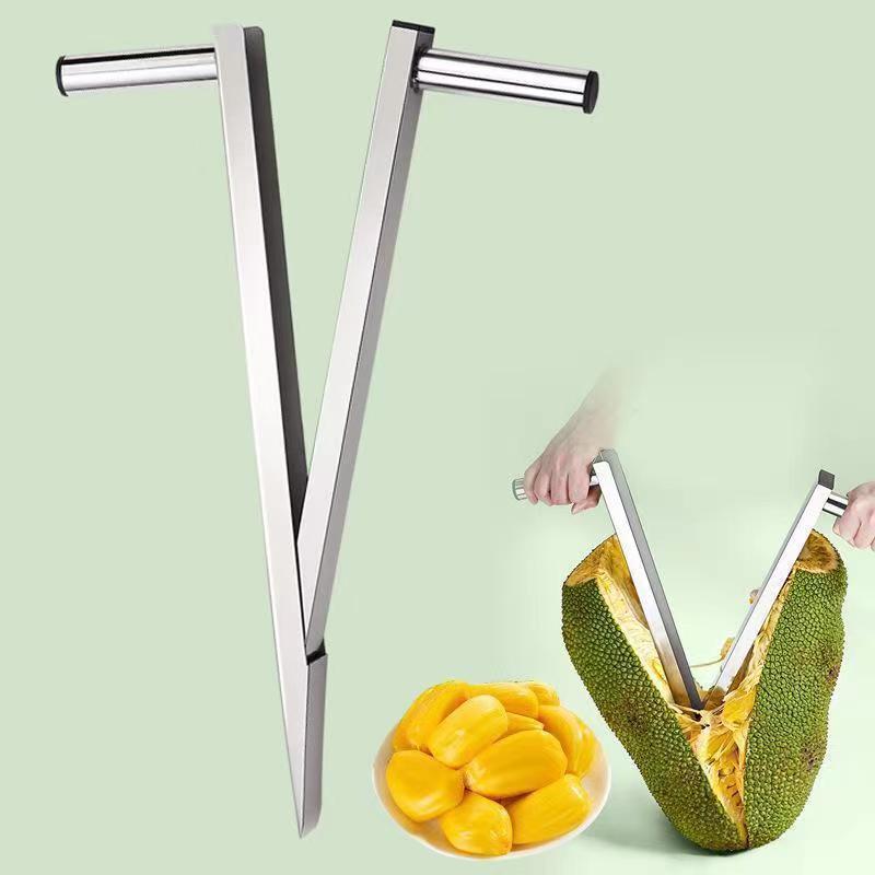 菠萝蜜分离器开菠萝蜜神器刀取芯刀开果分半开口器剥切开工具