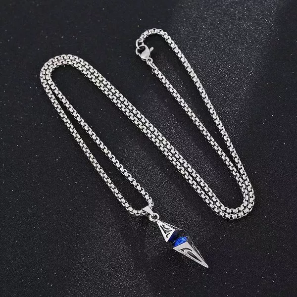 Star Light High-grade Necklace Niche Light Luxury Handsome Men's Pendant Fashionable Hip-hop Duffian Handsome Street Student New Style
