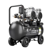 空压机小型静音工业级打气泵220V无油气磅迷你高压气泵空气压缩机