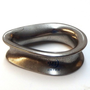 Chicken Heart Ring Ring Tubular Ring Closed Ring Stainless Steel Ring Pipe Sleeve Wire Rope Ring