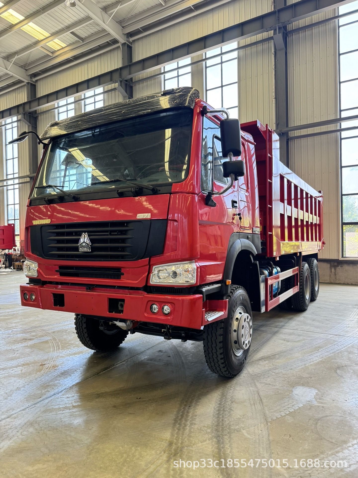 Factory Export Export-Oriented Heavy-Duty Truck Howo 6X4 Dump Truck 371 Horsepower Soil Transport Dump Truck