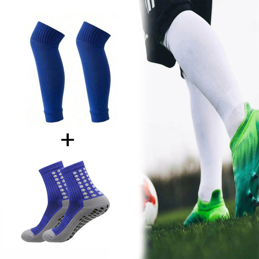 Temu Shein Football Socks Sports Leg Sleeves Combination Compression Socks Fitness Men's and Women's Jump Rope Leg Protectors