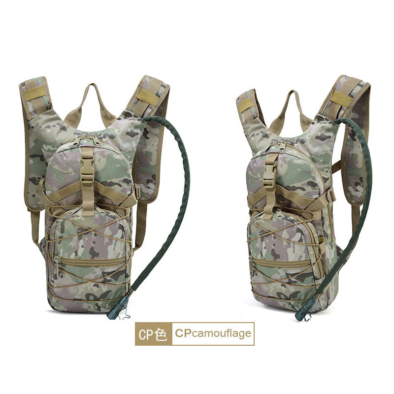Al Aire Libre táctico camuflaje bolsa de agua mochila durable deportes al aire libre bolsa impermeable ciclismo senderismo montañismo mochila hidratante