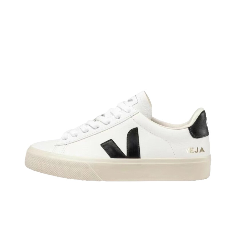 Veja White Sneakers for Couples, Fashionable Sports Shoes for Men and Women, Casual Versatile Breathable Sneakers Made of Pigskin