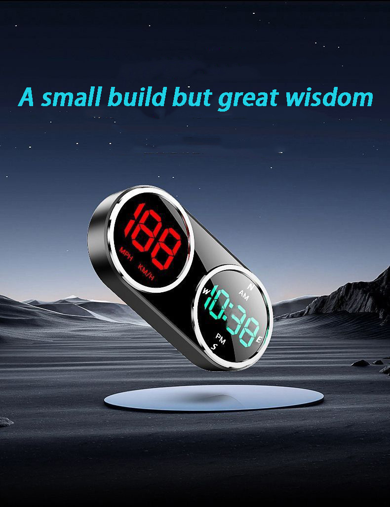Cross-Border Automotive Universal Hud Head-Up Display Car Navigation Locator Beidou Satellite Electronic Speedometer