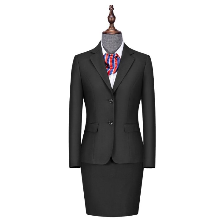 可批发可加工时尚西服 外套女商务正装两扣平驳领韩版女士西服|undefined