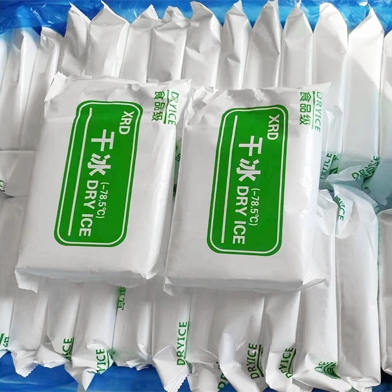 Экспресс-доставка морепродуктов в условиях холодовой цепи с использованием сухого льда, сохранение свежести продуктов с помощью сухого льда, охлаждаемый мешок для льда 250 г, оптом