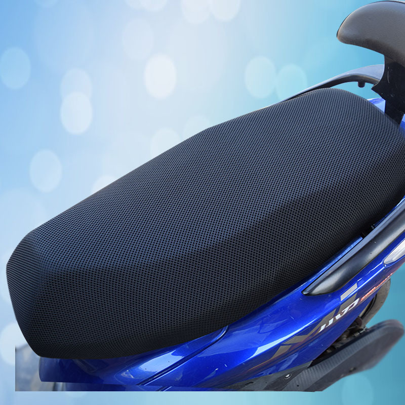 Four Seasons Universal Vehículo eléctrico Aislamiento térmico Funda de cojín Protector solar a prueba de agua Botella de coche Pedal Funda de asiento de motocicleta Verano transpirable image 6
