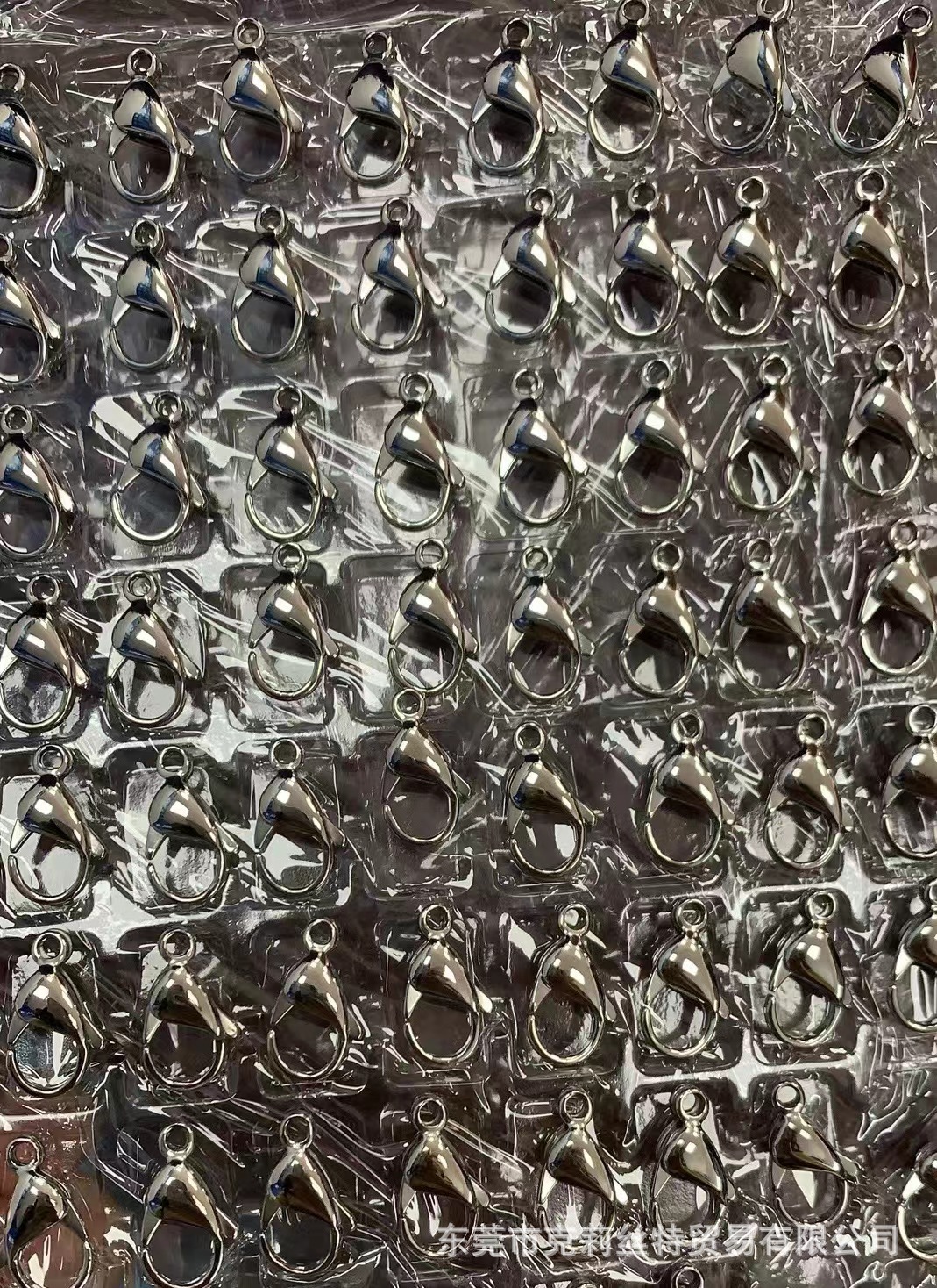 304/316 Botón de langosta de acero inoxidable al por mayor Pulsera de bricolaje Collar Hebilla de acabado Accesorios de joyería Hebilla colgante Hebilla de langosta