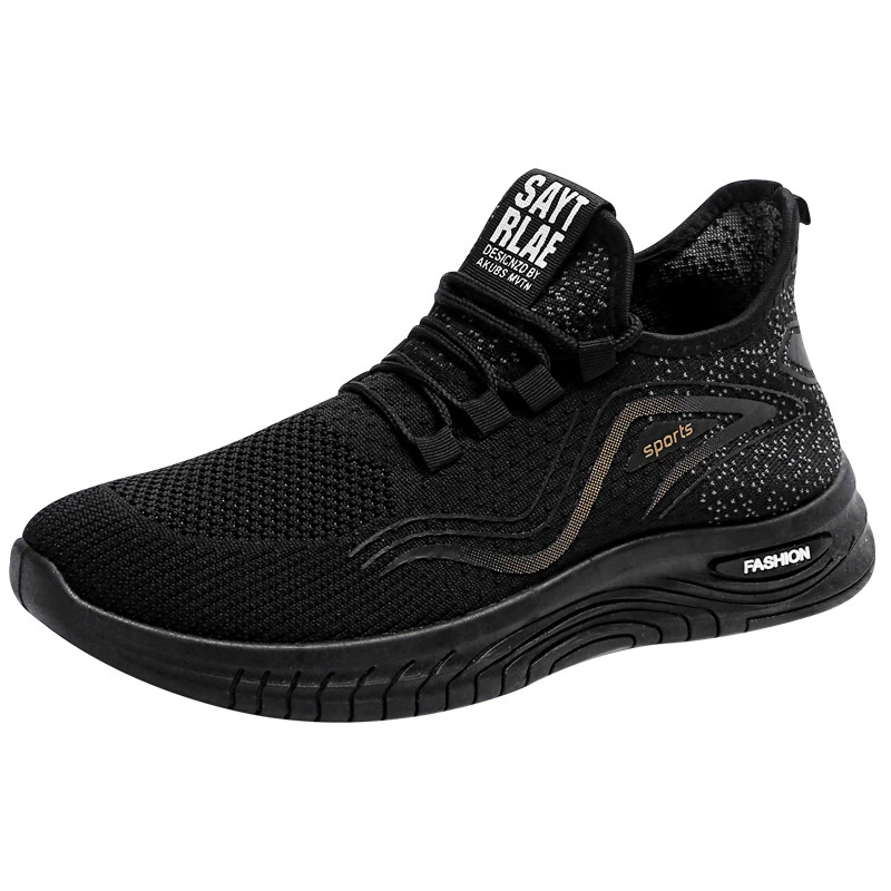 Casual shoes for men spring and summer new shoes foreign trade cross-border breathable versatile men's flat running sneakers trendy