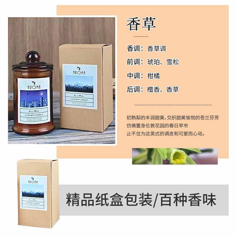 アロマキャンドルの茶色の瓶の小さいお茶の缶の大豆ワックスの寝室のアロマの手作りの小さい大衆の高級なお土産の贈り物の卸売り|undefined