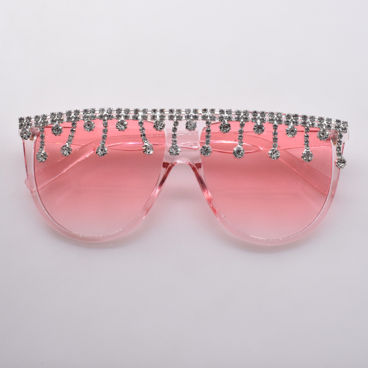 Fashion Diamond Tassel Polarized Sunglasses display picture 9