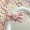 Cloth, hairgrip, hairpins, cute brand hair accessory with bow