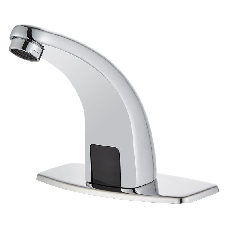 Fábrica directa inducción grifo de la cuenca del grifo de la inducción infrarroja inducción Salida Automática grifo de una pieza al por mayor