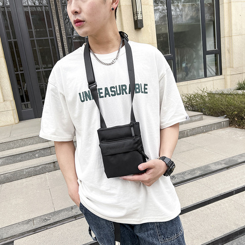 Foreign trade best-selling close-fitting halter passport bag rfid travel storage crossbody shoulder multi-functional document bag small hanging bag