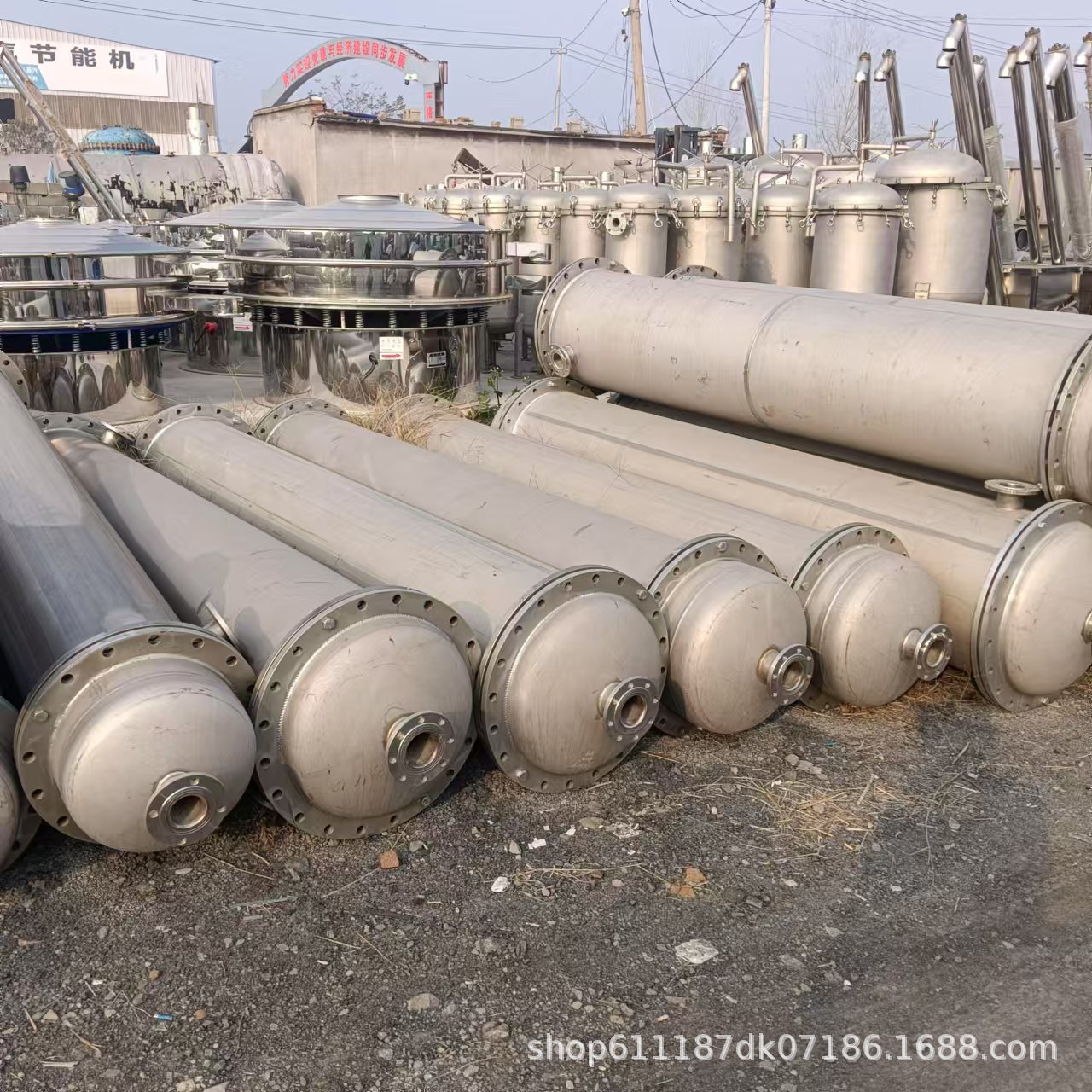 出售列管式冷凝器 工业冷却设备 真空冷却设备